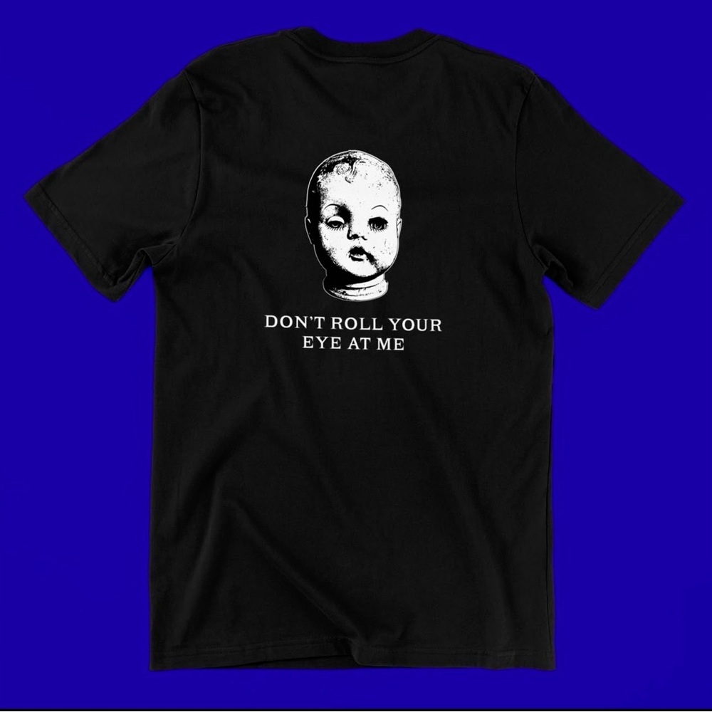 Creepy Doll Head Oddity T-shirt